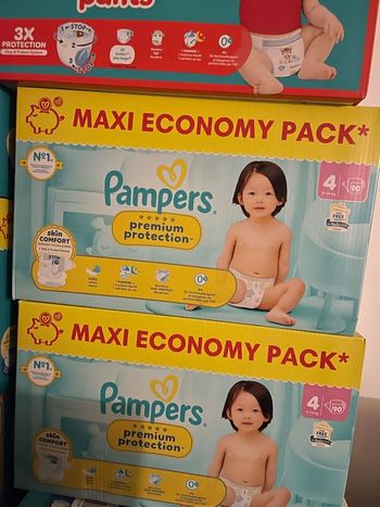 Pampers Premium protection taille 4