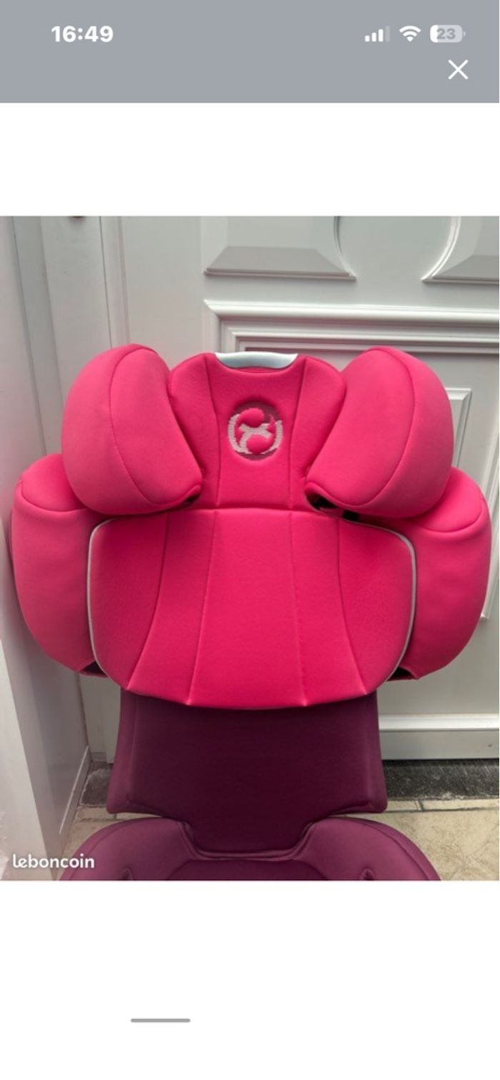 Siège auto cybex groupe 2/3 - photo numéro 3