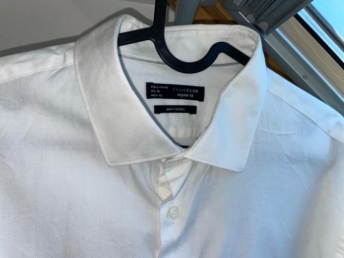 Chemise blanche - Celio club - L - photo numéro 5
