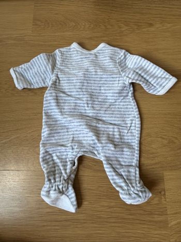 Lot 4 pyjamas velours 1 mois - photo numéro 3