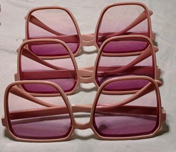 Lot de 3 Paires de lunettes soleil été