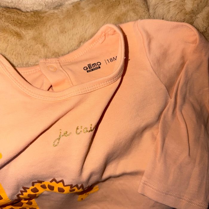 Joli pyjama fin avec motif girafe - T18mois - Gémo - photo numéro 3
