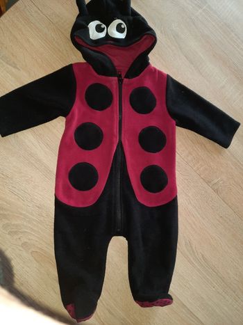 Combinaison coccinelle 6 mois