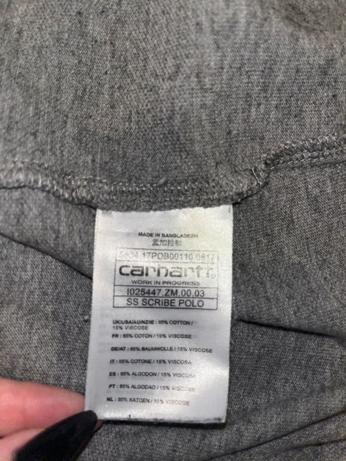 Polo carhartt - photo numéro 4