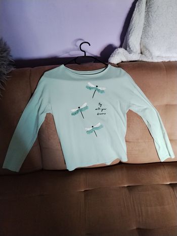 Tee-shirt manche longues, libellules