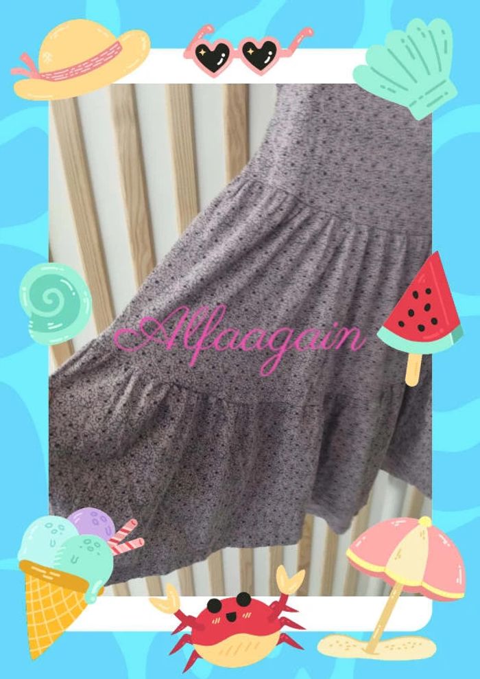 Robe violette 8/10ans - photo numéro 6