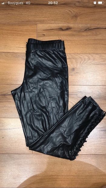 Legging calzedonia simili cuir 🌺 taille M neuf avec étiquette
