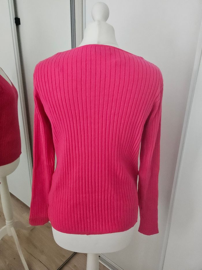 Pull femme col V taille M - photo numéro 2