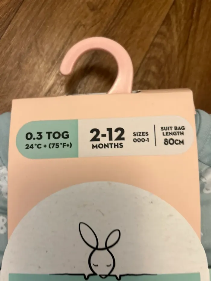 (New) Pack of 2 summer baby sleep bags 2-12m - photo numéro 3