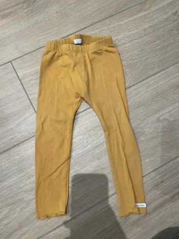 Legging jaune moutarde