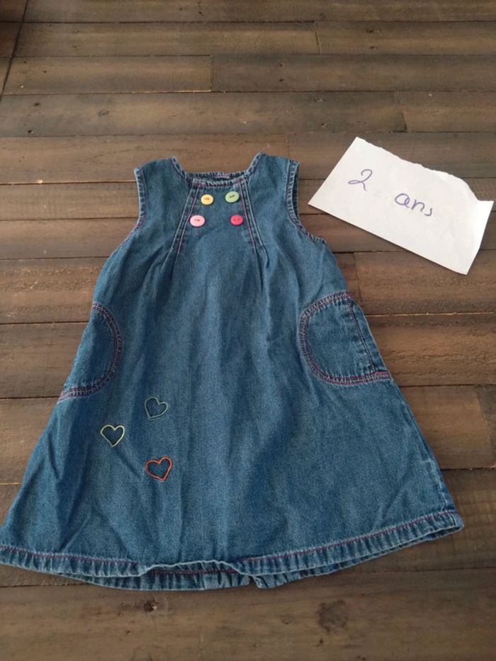 Robe été jean tissaia 2 ans