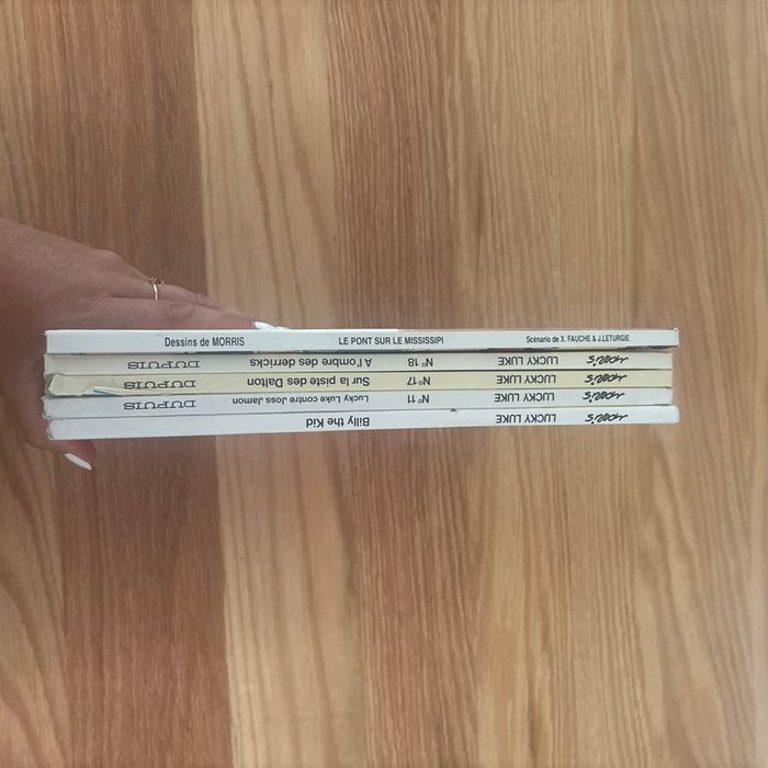 # lot 5 livre lucky luke - photo numéro 2