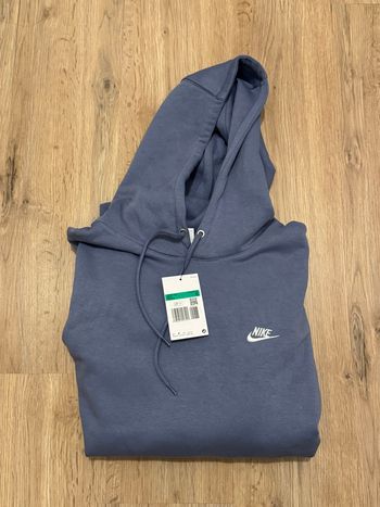 Sweat à capuche Nike violet bleu 