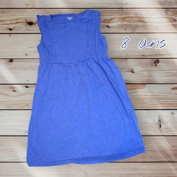 💙 Robe bleue Kiabi – 8 ans 💙