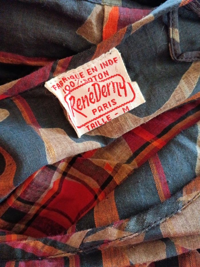 Robe vintage en coton léger de la marque René Derhy. - photo numéro 9