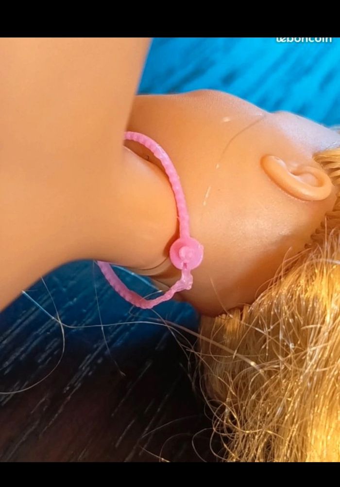 Collier barbie pretty changes pour barbie années 70 - photo numéro 9