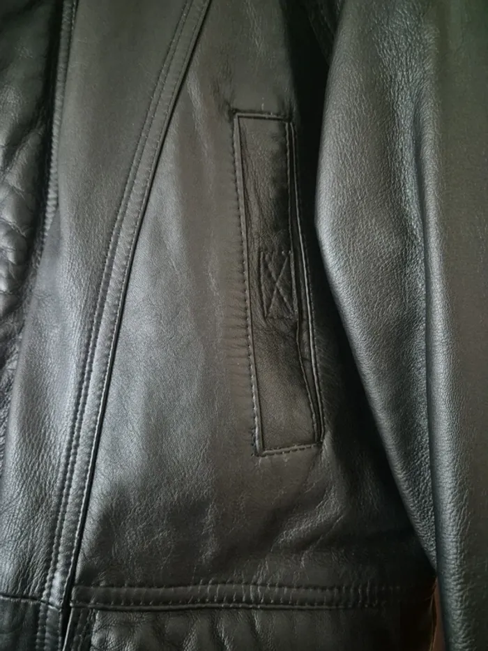 Manteau en cuir - photo numéro 6