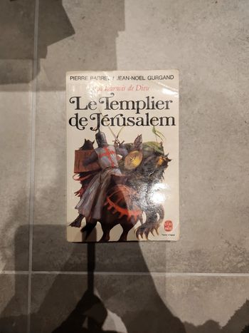 Livre : Le templier de Jérusalem