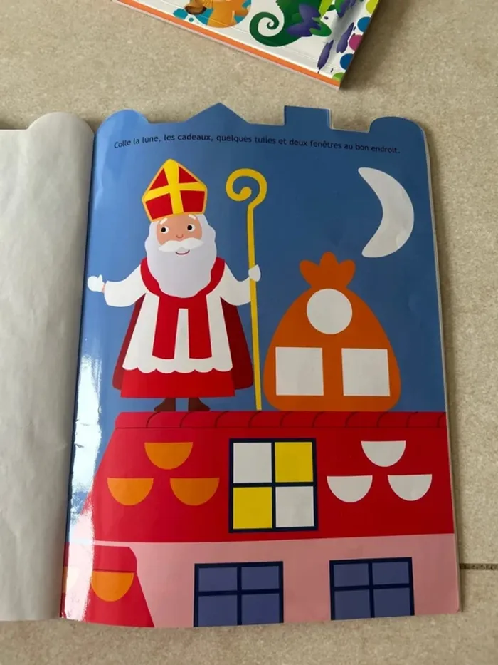 Livre Gommettes en folie Saint Nicolas - photo numéro 12