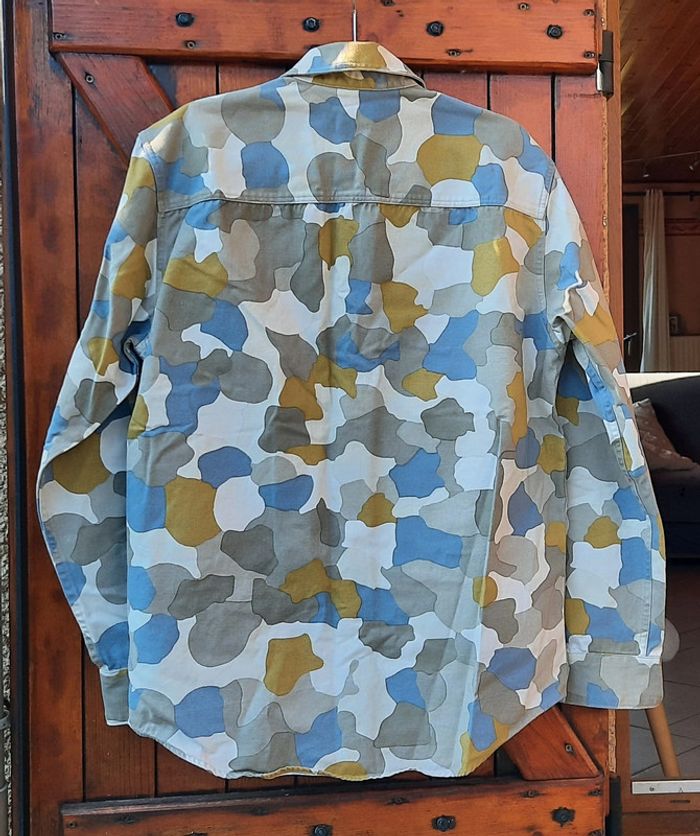 Très belle veste homme imprimé camouflage, Celio, taille S - photo numéro 2