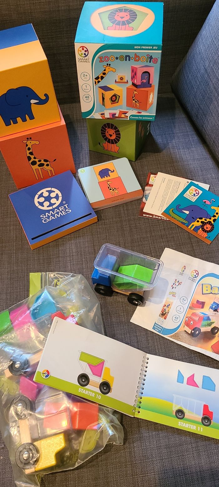 Zoo en boîte et bahut malins