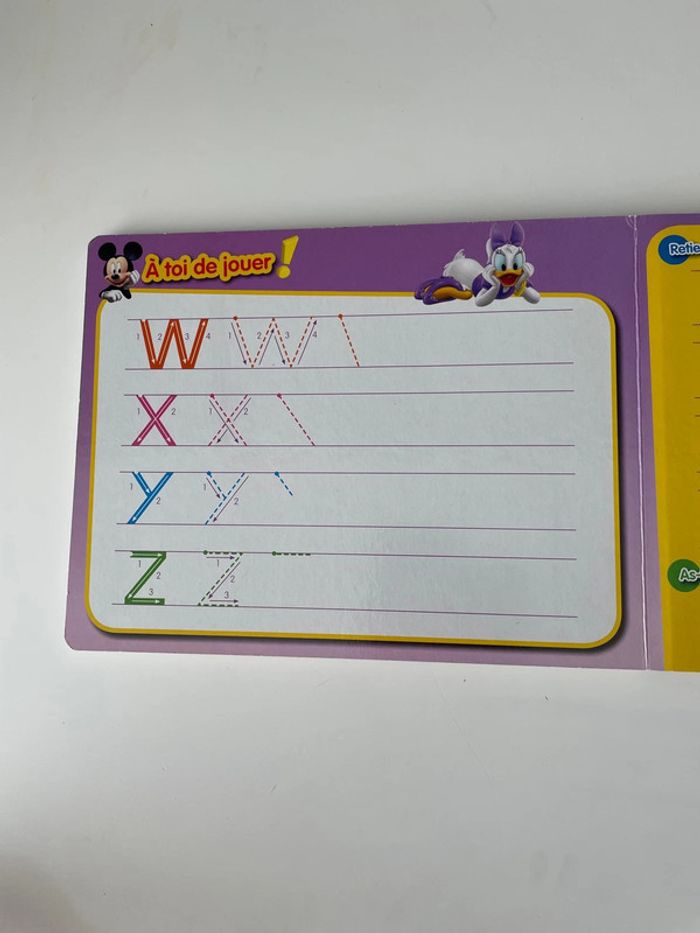 Livre apprendre écrire alphabet - photo numéro 8