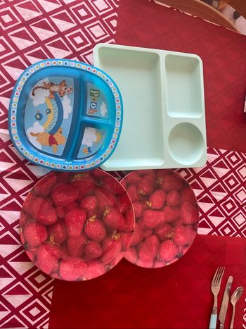 Lot assiettes enfant