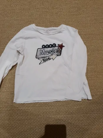 Maillot fille manche longue