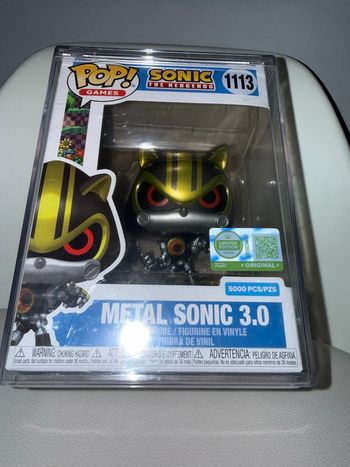 Funko Pop Metal Sonic 3.0 #1113 Limited Edition
