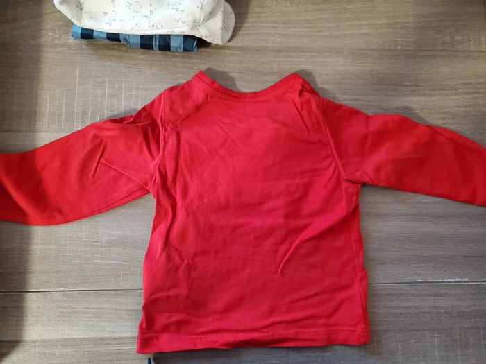 Lot de 3 tee shirts neufs, bébé garçon 6 mois - photo numéro 2