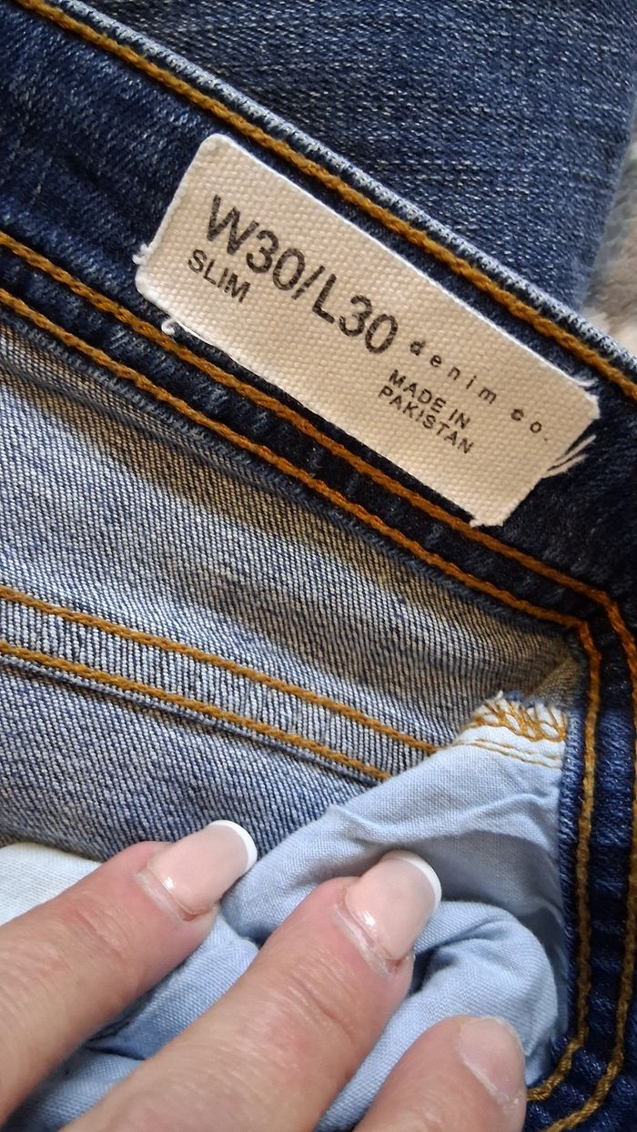 Jean bleu - photo numéro 3