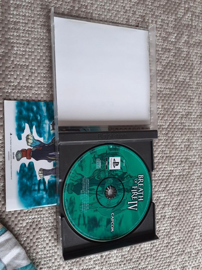 Playstation 1 ps1 breath of fire IV 4 - photo numéro 3