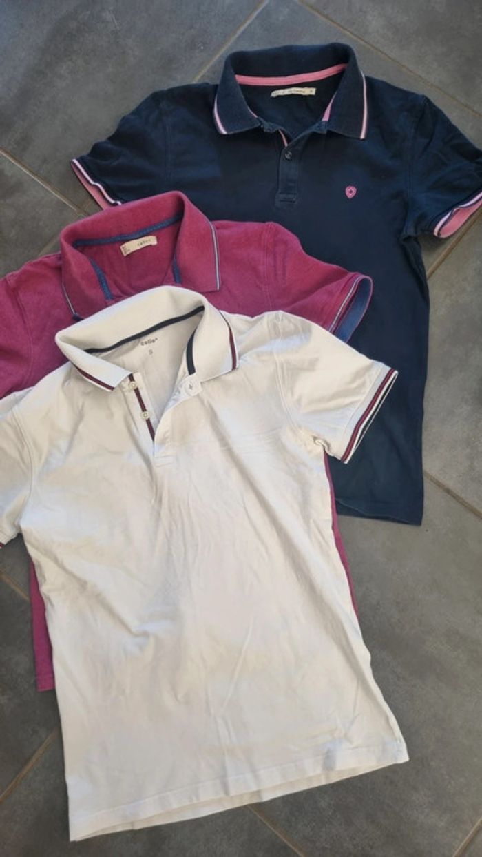 Lot 6 Polo homme taille S hollister - photo numéro 9