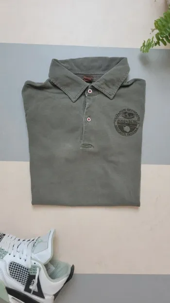 Polo napapijri kaki taille XS