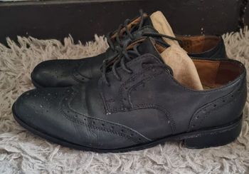 Derbies cuir noir pointure 38