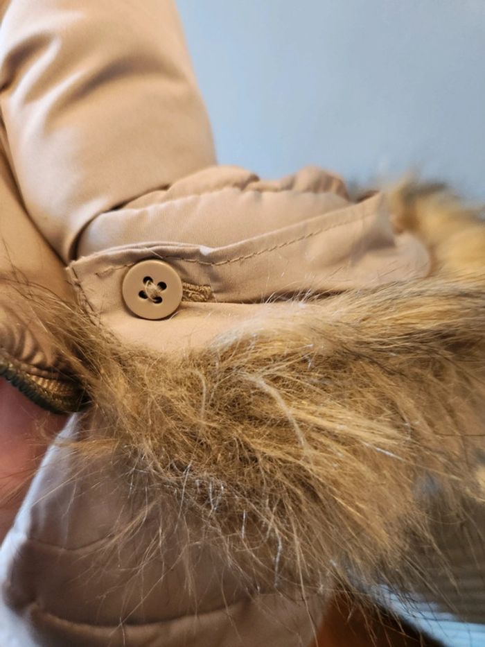 Doudoune Camaïeu cintrée beige - photo numéro 4