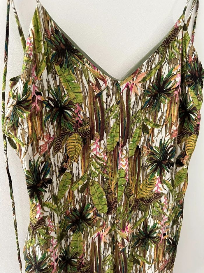 Combinaison tropicale kaki Pull & Bear T38 M - photo numéro 2