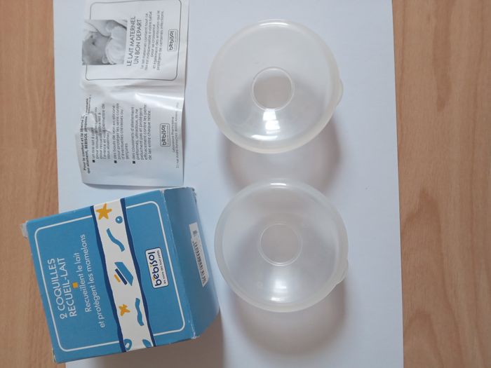 2 coquilles recueil lait Bébisol - photo numéro 2
