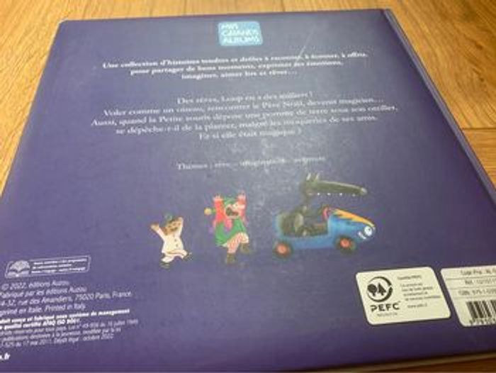 Livre Le loup qui croyait en ses rêves grand album Auzou - photo numéro 4