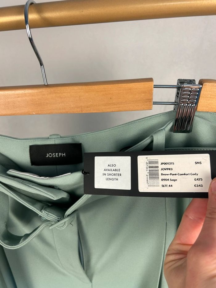 Pantalon large Joseph 44 vert d’eau neuf - photo numéro 3