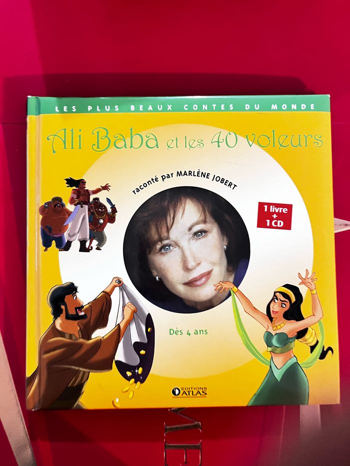 Livre CD pour enfants : Ali baba et les 40 voleurs