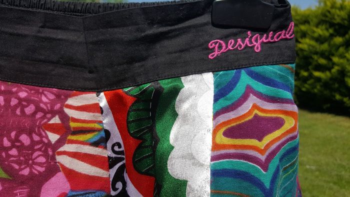 Jupe Desigual tissus variés 11-12ans - photo numéro 2