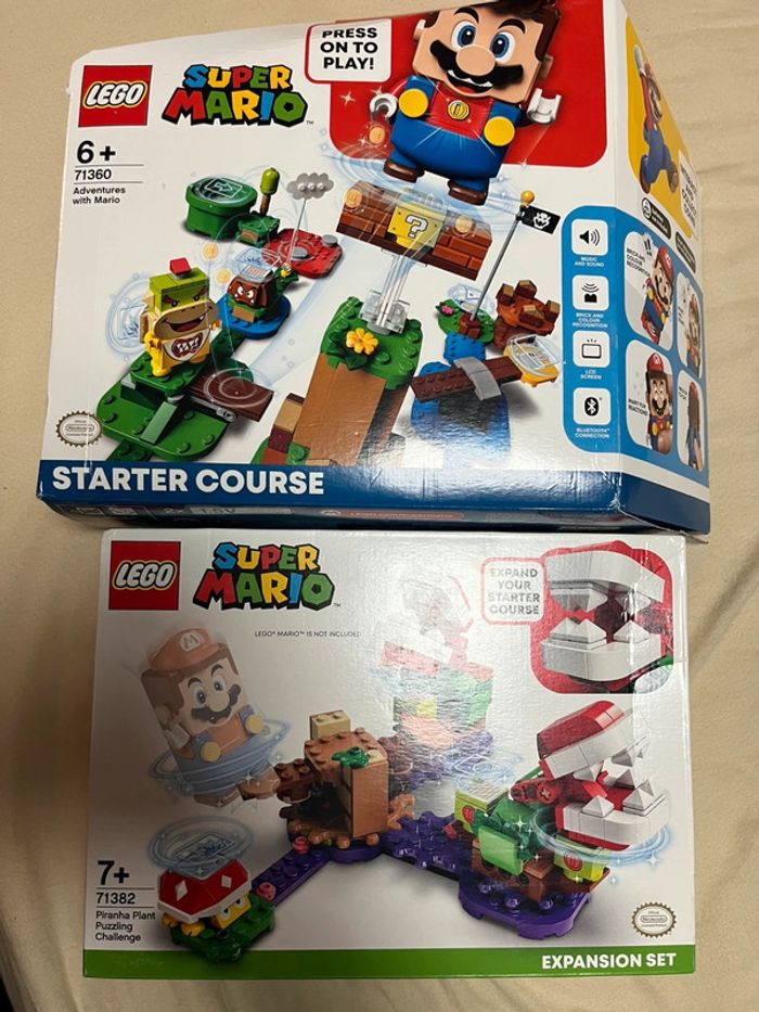 Lego super Mario starter course + extension set