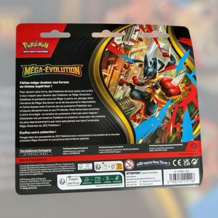 LOT COLLECTOR - Pokémon ME01 - Méga Évolution Tripack Akwakwak & Tripack Psykokwak - Neuf • Scellé • - photo numéro 3
