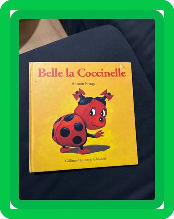 Livre antoon krings belle la coccinelle