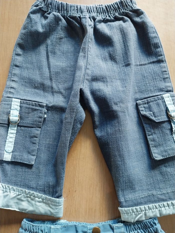 Lot pantalons bébé 12 mois - photo numéro 5
