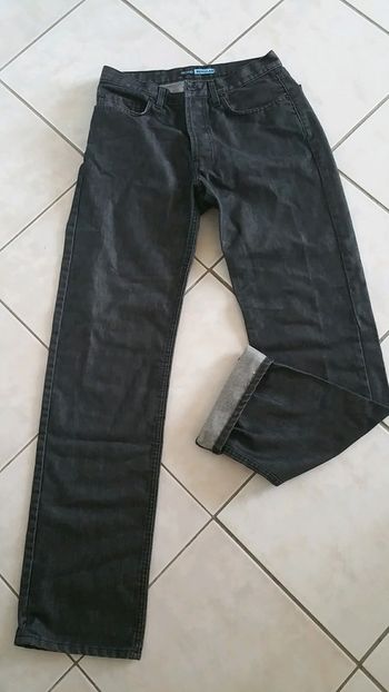 Jean noir / gris regular