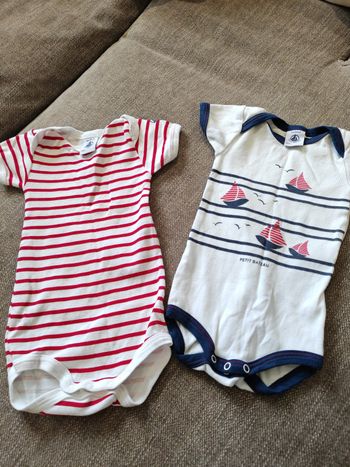 Bodies été bébé 3 mois petit bateau 
