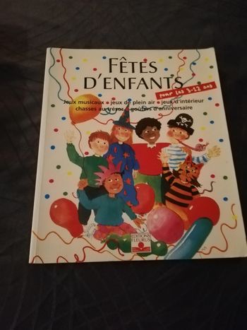 Livre "fêtes d'enfants"