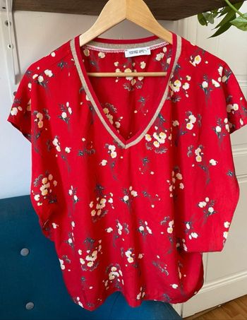 Blouse TU fleurie